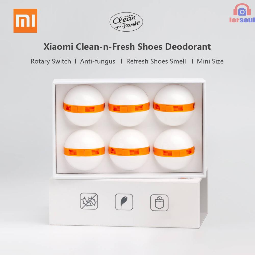 (Hàng Mới Về) Set 6 Viên Khử Mùi Giày / Ngăn Kéo / Tủ Quần Áo Xiaomi Mijia