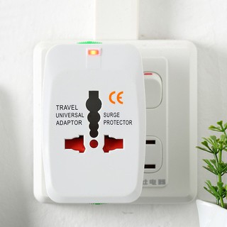 Cục chuyển đổi 3 chia ổ cắm điện du lịch quốc tế Universal Travel AC Adapter CF - Hàng chính hãng
