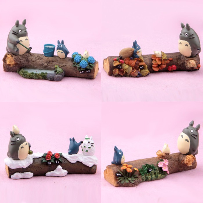 Các mẫu tiểu cảnh Totoro dựng sẵn cho các bạn trang trí góc làm việc, bonsai, terrarium, DIY