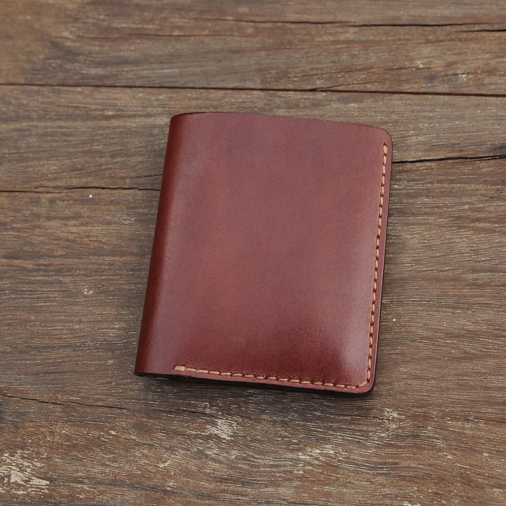 Ví đứng nam - Da bò nhập khẩu - Đồ da Handmade VI300