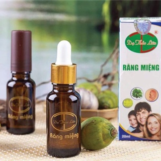 Tinh dầu răng miệng dạ thảo liên - giảm sâu răng, hôi miệng - hàng chính hãng