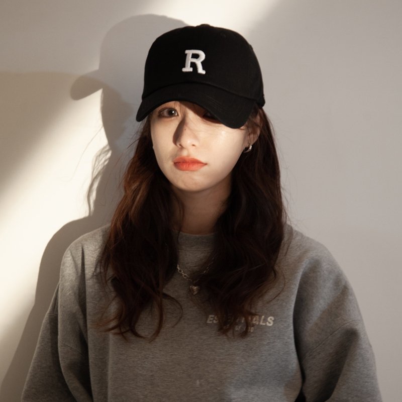 Mũ lưỡi trai chữ R nhiều màu, nón kết form unisex nam nữ - MK21