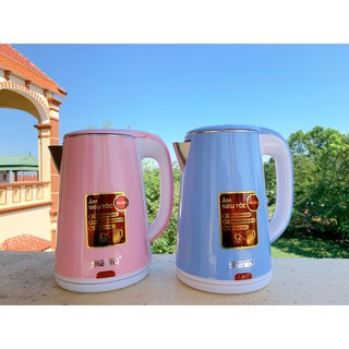 Ấm Siêu Tốc 2 Lớp Cách Nhiệt - Bình Đun Nước Thái Lan 2.5L - Xuất Khẩu Việt Nam [Giá sỉ] [Sãn hàng]