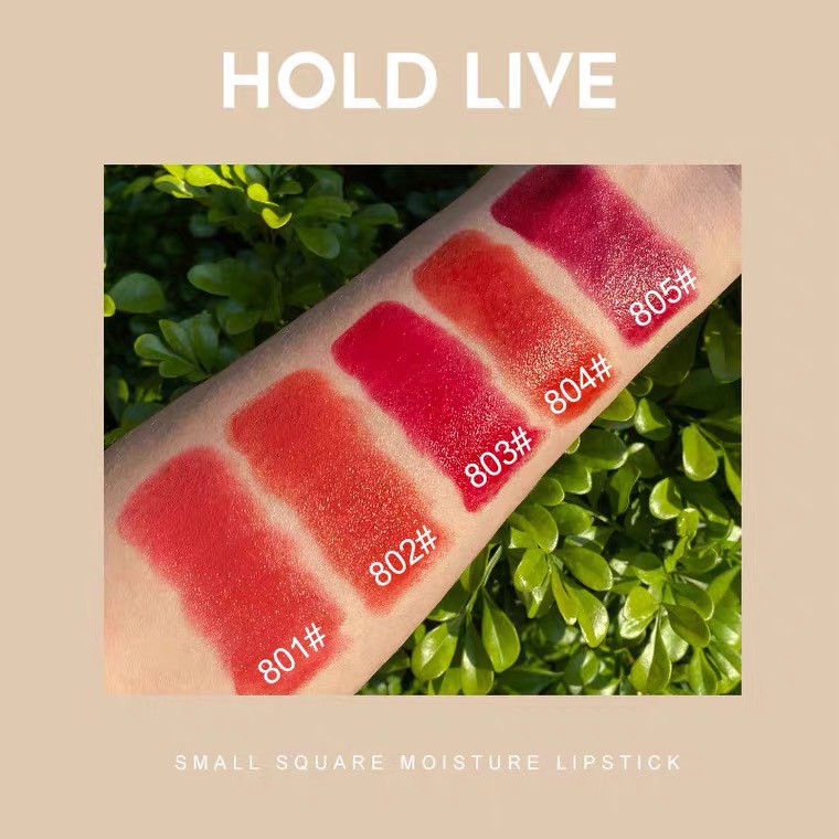Son thỏi HOLD LIVE mịn lì mềm môi Color School Small Square HL438 HLIV63 | BigBuy360 - bigbuy360.vn