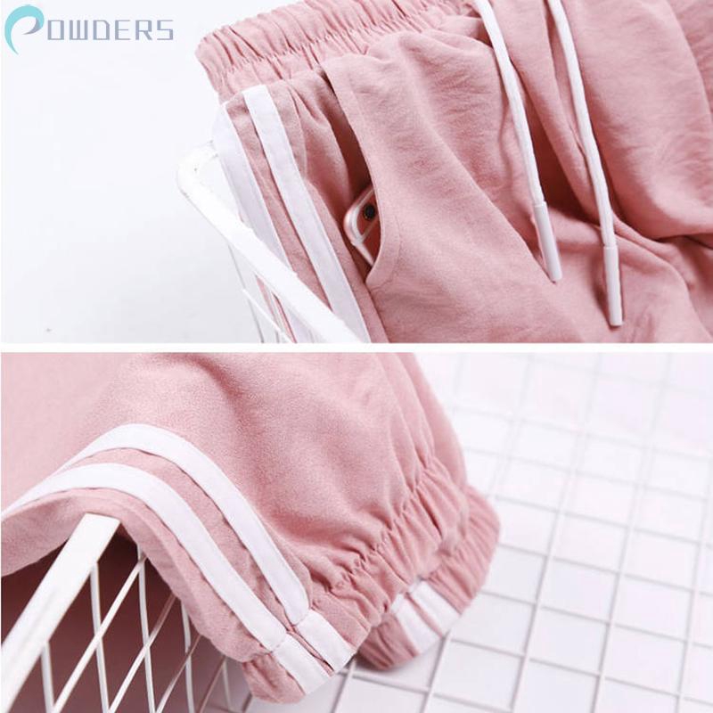 Quần nữ ống rộng lưng cao sọc dọc phong cách Hàn Quốc | BigBuy360 - bigbuy360.vn