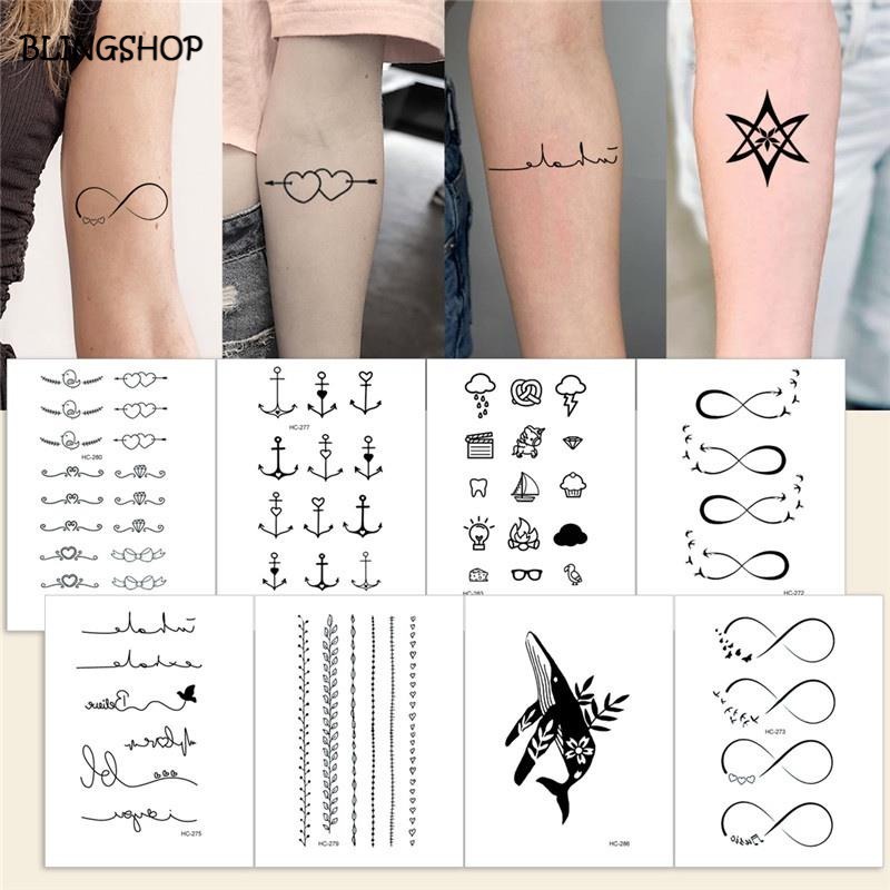 Hình Xăm Dán Chống Nước Lâu Trôi Họa Tiết Hoạt Hình Dành Cho Nam Nữ
