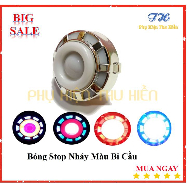 Bóng Stop Nháy Màu Bi Cầu Gắn Đuôi Xe