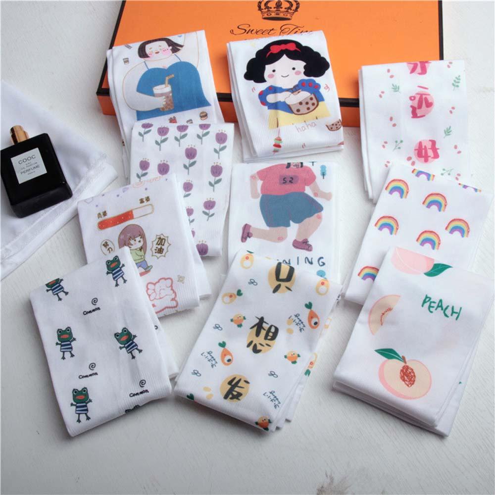 Tất Cánh Tay Lái Xe In Hoạt Hình Dễ Thương Cho Nữ