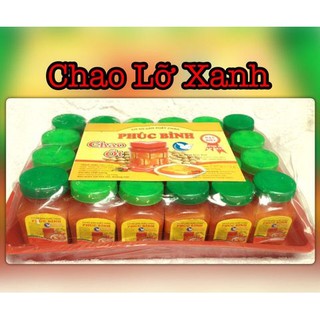 KHAY 24 HỦ CHAO NẮP XANH NHỎ PHÚC BÌNH DƯƠNG 160GR