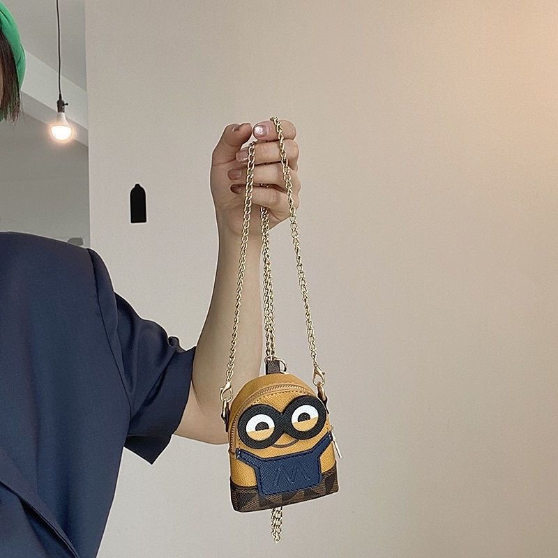 Túi Đeo Chéo Mini Hình Minions Xinh Xắn