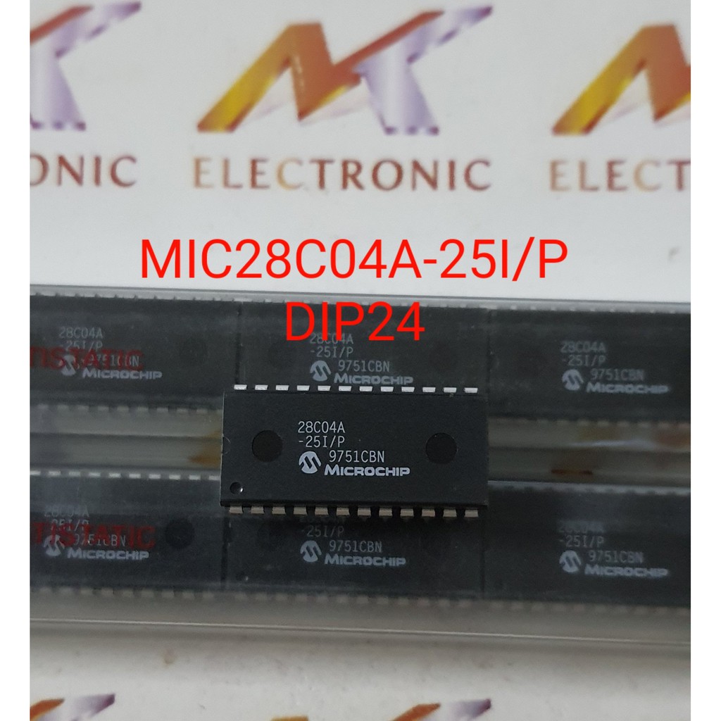 MIC28C04A-25I/P 28C04A IC nhớ EEPROM DIP24 (con)