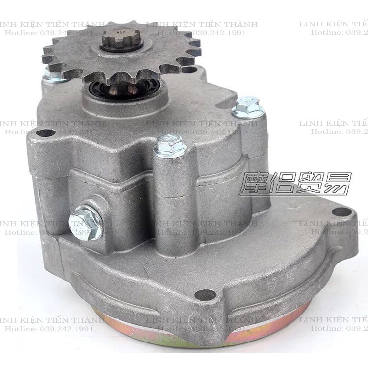 Hộp Số Giảm Tốc Chế Cho Động Cơ 50cc, Máy Cắt Cỏ, Máy Cưa D7,35CM - 711