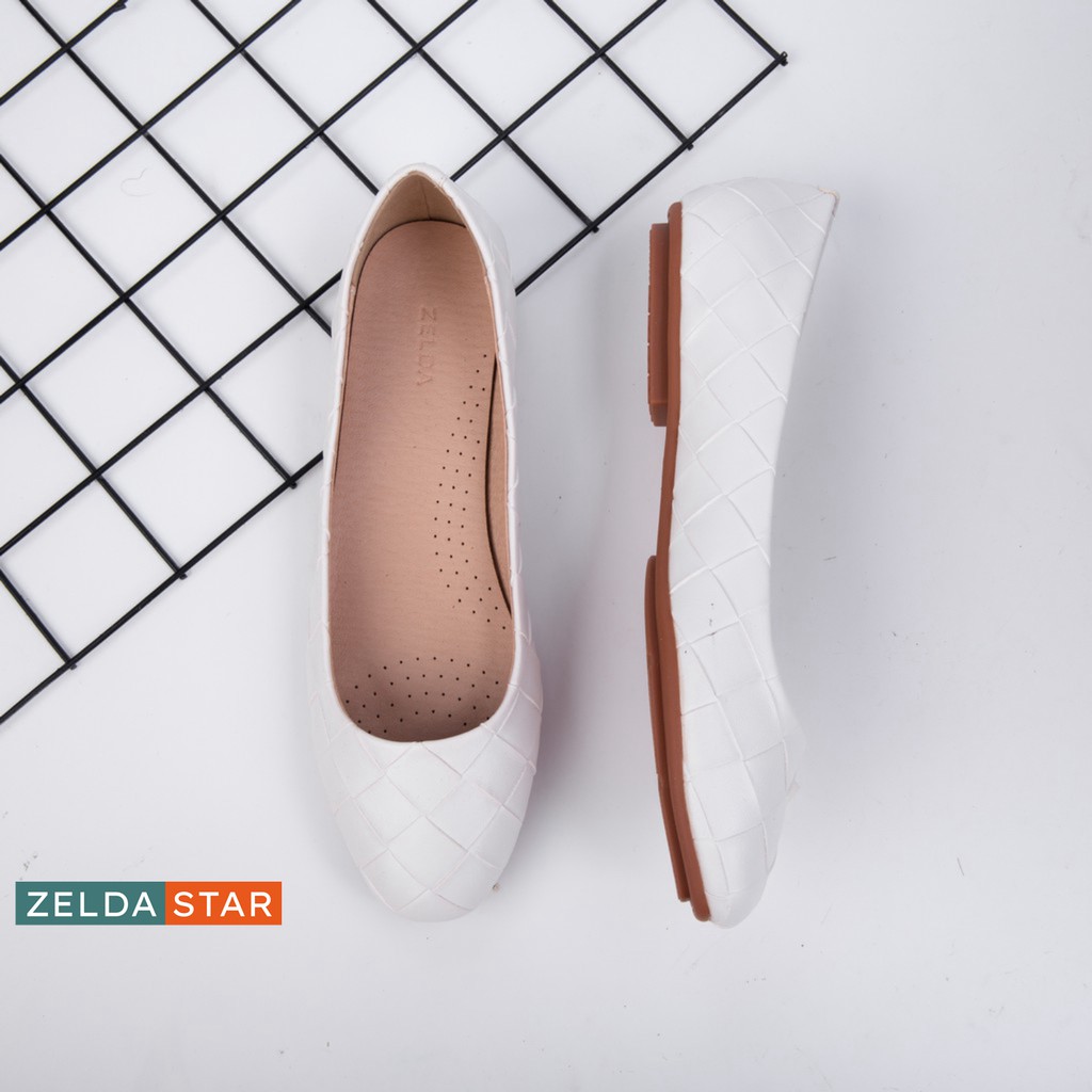 Giày búp bê nữ Zelda Star basic đế bệt - BB013820 | BigBuy360 - bigbuy360.vn