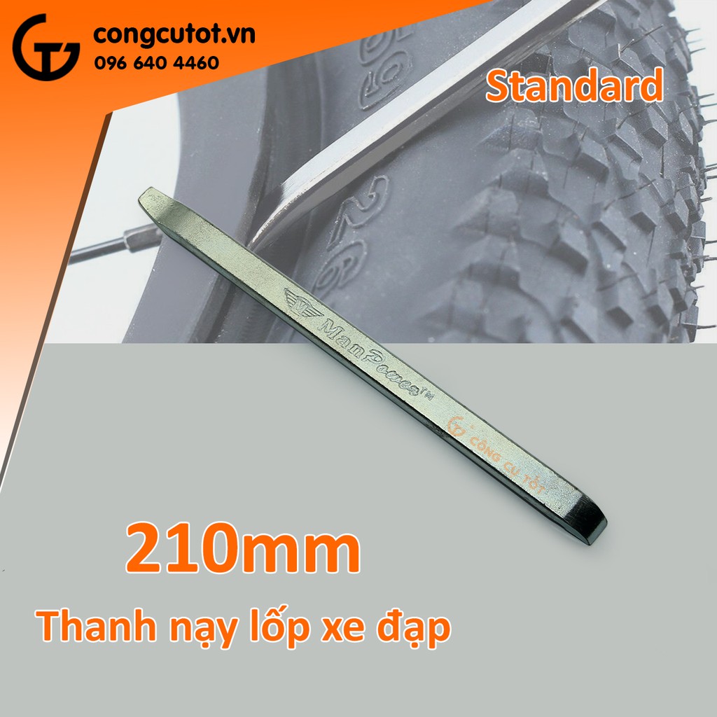 Thanh nạy lốp - móc lốp xe đạp 210mm Standard