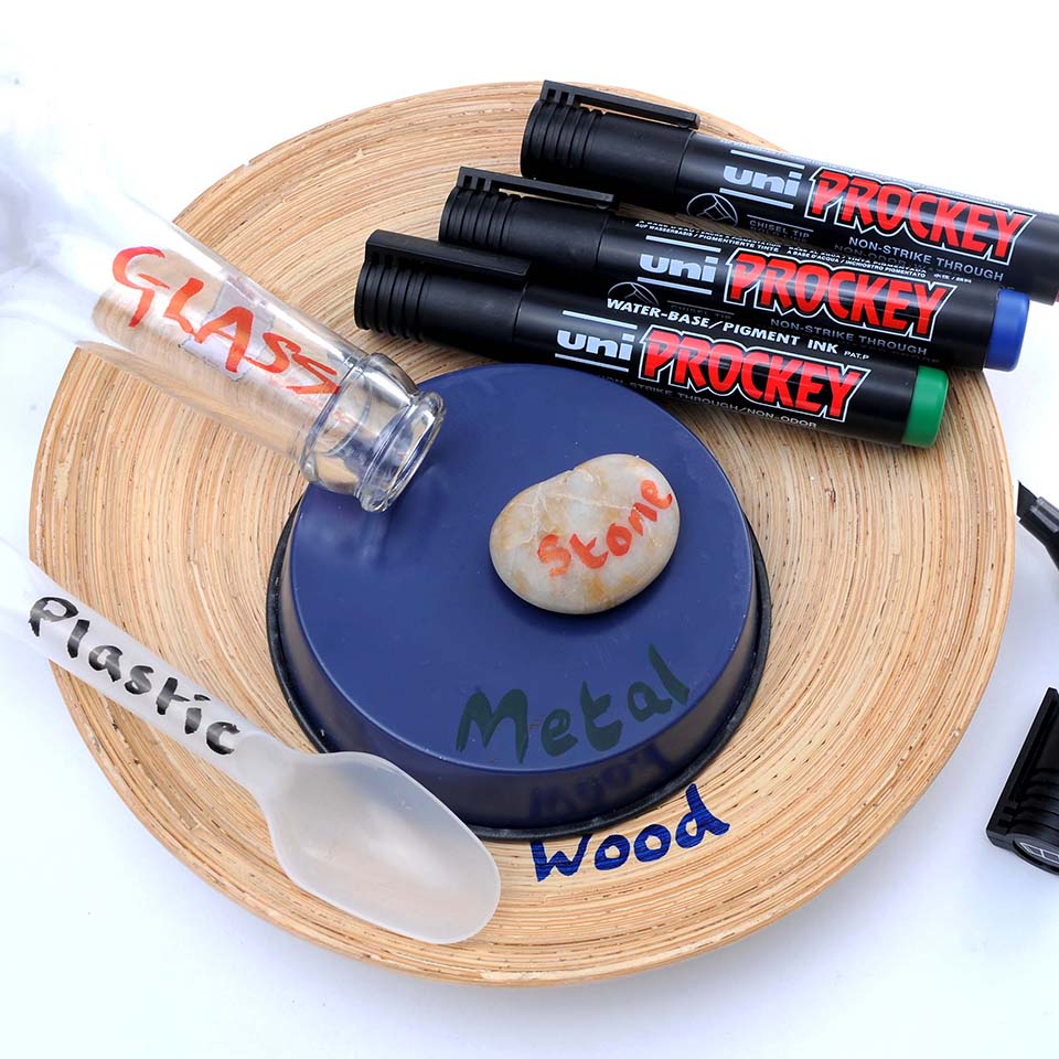 Bút marker Uni ball Prockey marker 2 đầu