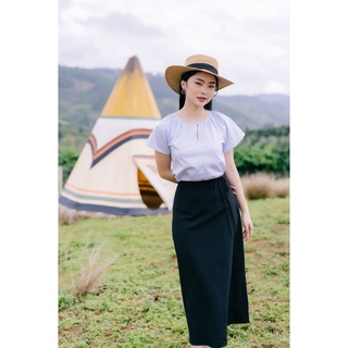 MINX - Áo Lita Plain Blouse