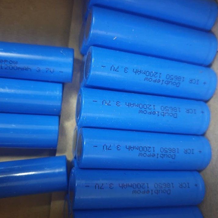 Pin 18650 dung lượng chuẩn 1200mah 3.7v