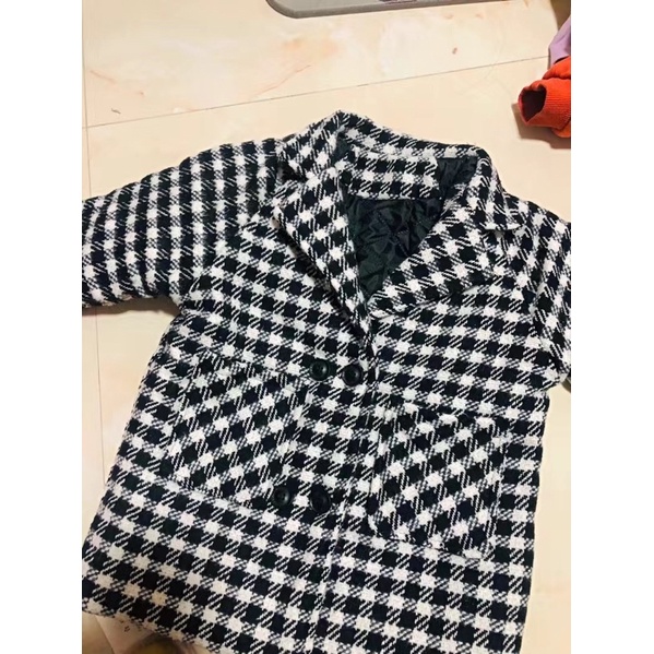 Áo dạ dáng dài cho bé trai, áo khoác cho bé kiểu dáng hàn quốc