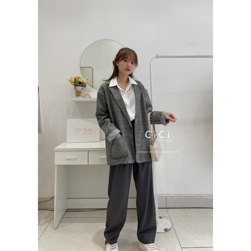 Quần culottes vải lanh lạnh CICISTUDIO | BigBuy360 - bigbuy360.vn