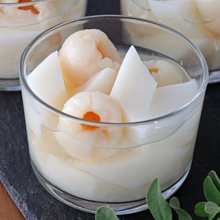Vải Thiều Ngâm Nhãn Vàng 565g