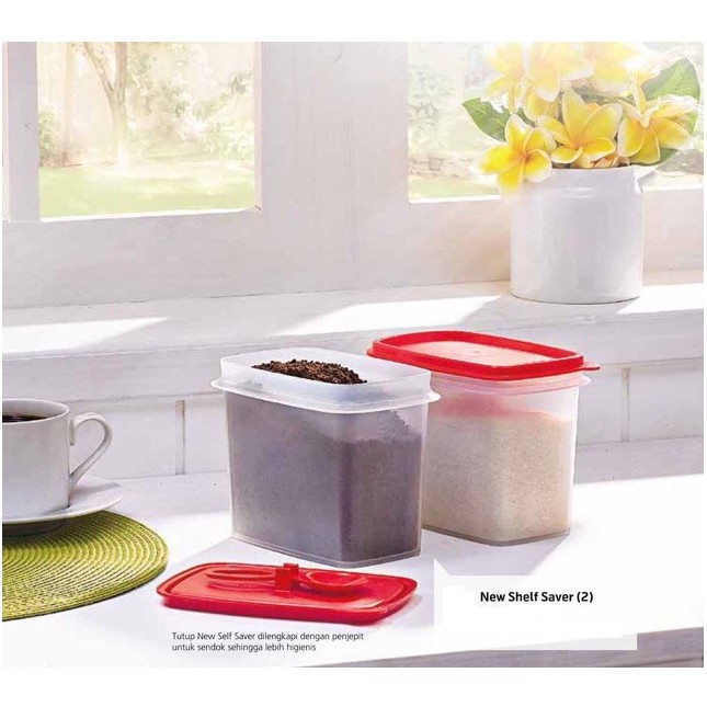 Tupperware - Hộp Bảo Gia Vị kèm muỗng Shelf Saver