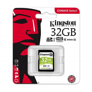 Thẻ Nhớ Kingston 32GB SDHC Canvas Select