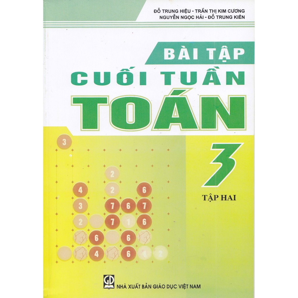 Sách - Bài Tập Cuối Tuần Toán 3 Tập 2