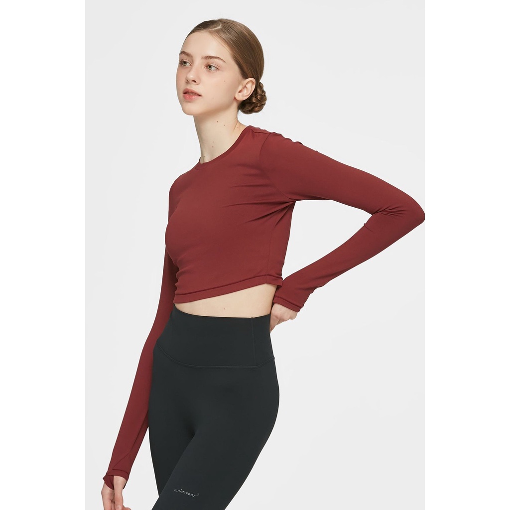 Áo croptop  ( tay xỏ ngón được ) MULA -WEAR