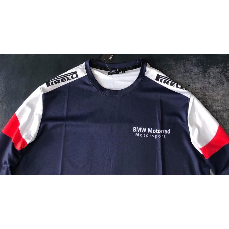 Áo thun đua xe BMW tay dài