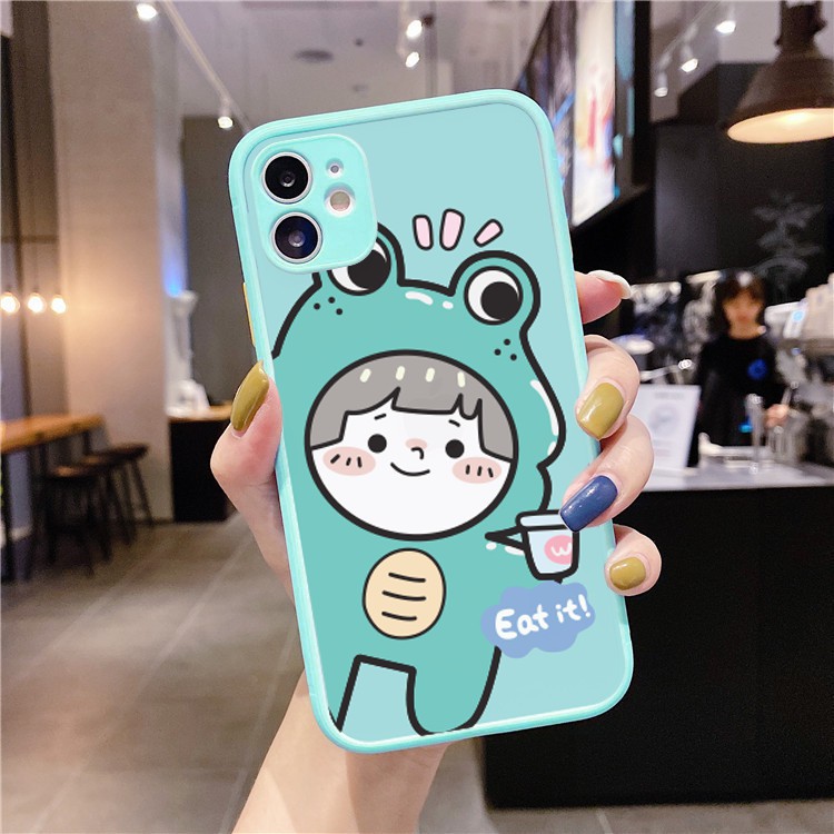 Ốp lưng iPhone 7 8 7 Plus 8 Plus X Xs Xr XsMax iPhone 11 11 Pro 11 Promax mẫu nhám Roro Cosplay độc quyền chỉ shop bán 9