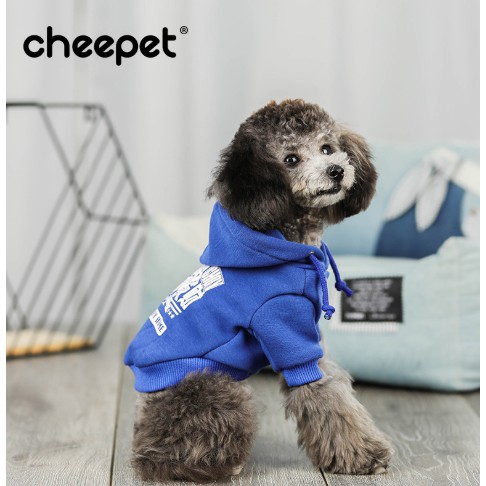 Cheepet Áo Len Hoodie cho chó mèo