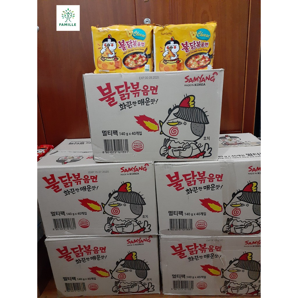Combo 5 Gói Mì Cay Samyang Vị Phô Mai - Hàn Quốc | BigBuy360 - bigbuy360.vn