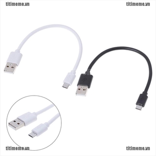 Cáp Sạc Nhanh 20cm Cổng Micro Usb / Lightning