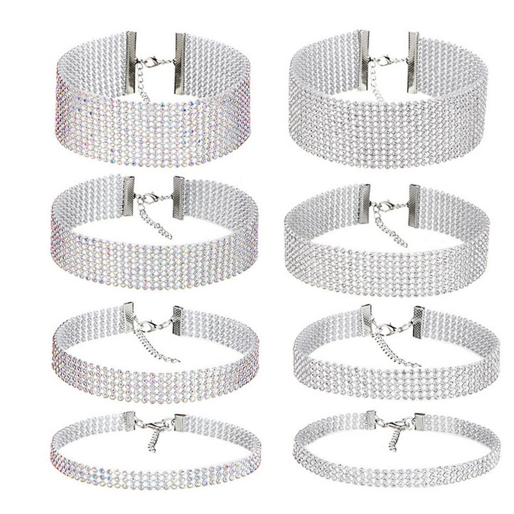 Vòng cổ choker bản rộng phong cách cổ điển cá tính dành cho nữ