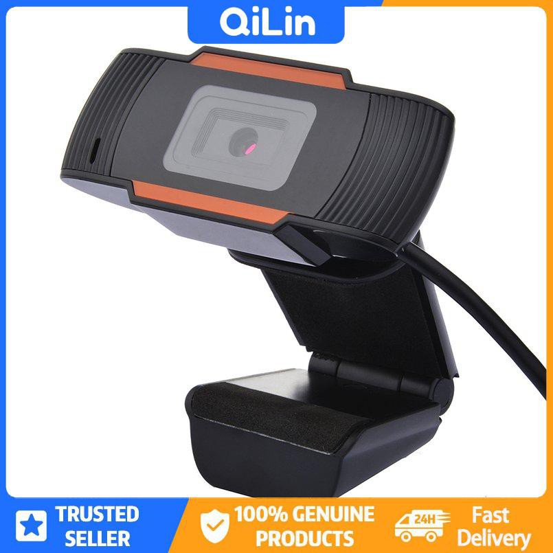 Webcam 480p 2.0 Hd Usb Có Thể Xoay Vòng Tiện Dụng Cho Pc Laptop