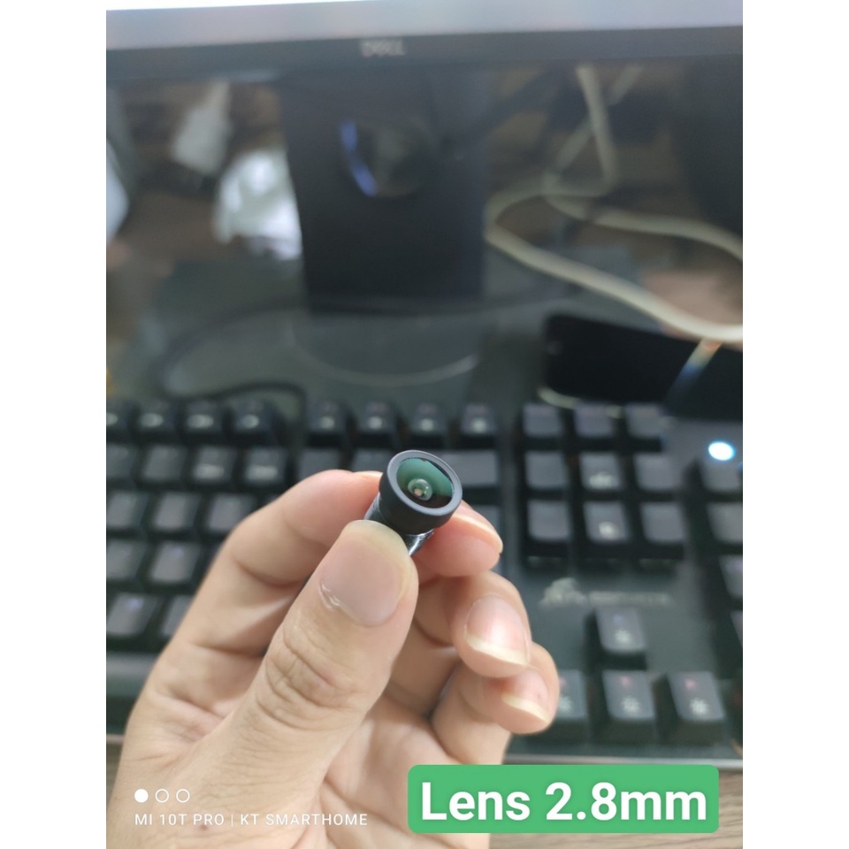 Ống kính (lens 2.8mm ) dành cho  Camera CCTV hikvison-dahua-imou-ezviz Chất lượng