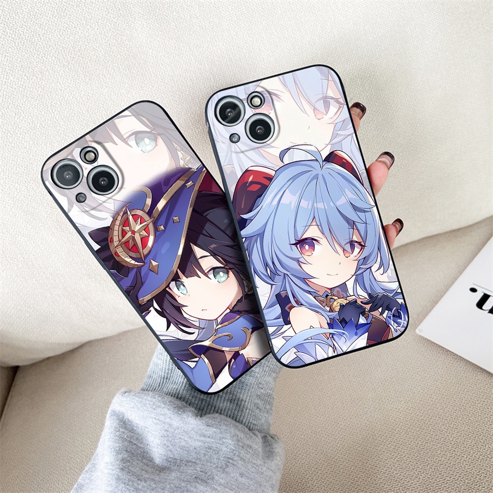 Hàng Sẵn Sàng‍/ / Ốp Điện Thoại Mềm Chống Rơi Chống Sốc Bảo Vệ Camera Cho iPhone 11 13 pro max 12 pro max 12Mini genshin derivative