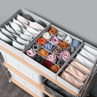Set 3 khay đựng đồ lót/tất nhiều ngăn tiện dụng