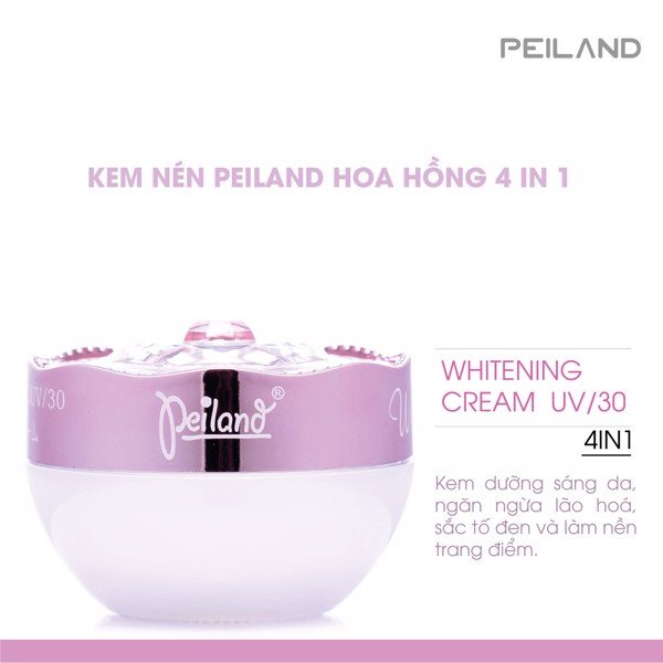 [𝗦𝗔𝗟𝗘15%] KEM NÉN HOA HỒNG PEILAND 30GR