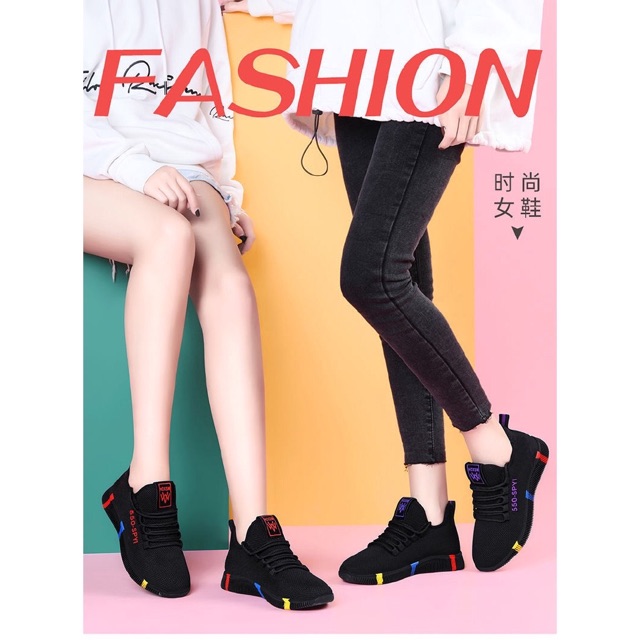 Giầy thể thao nữ [GIÁ HỦY DIỆT ] đế siêu mềm,kiểu dáng sôi động với nhiều mầu sắc | BigBuy360 - bigbuy360.vn