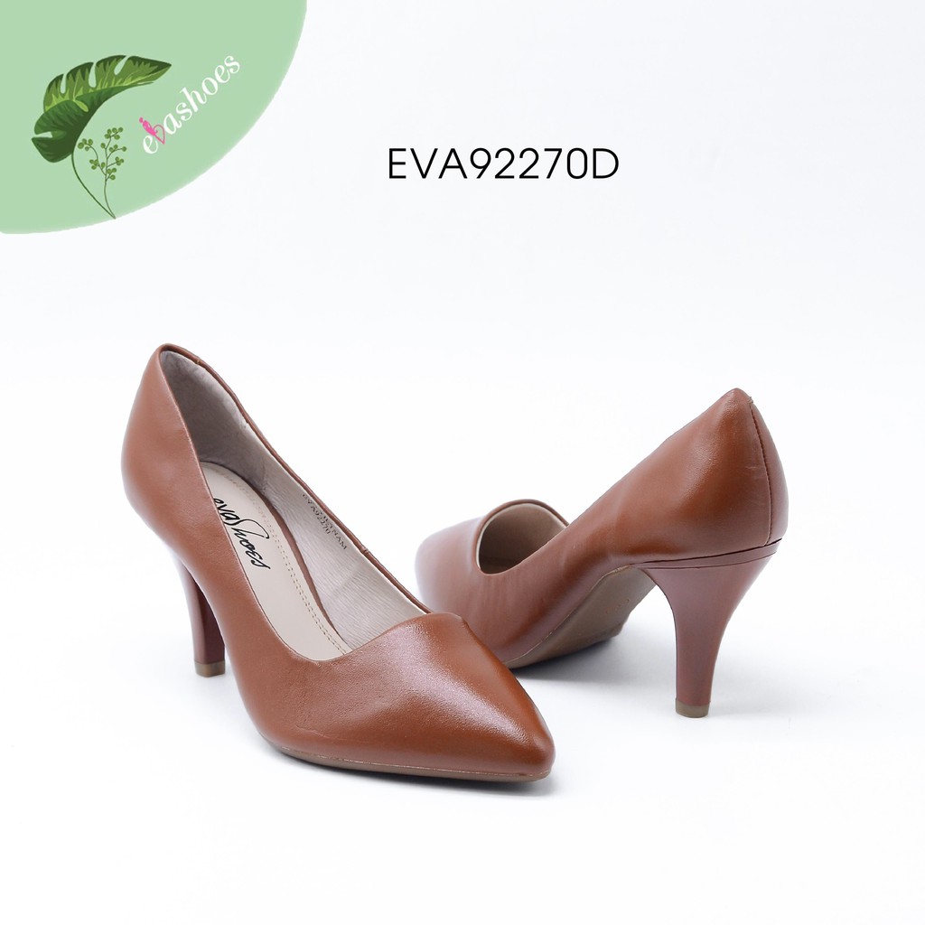 [Mã BMLTA50 giảm 10% đơn 99K] Giày Cao Gót Đế Nhọn Da Bò 7cm Evashoes - EVA92270D