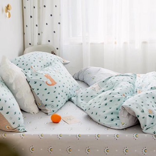  [RẺ VÔ ĐỊCH ] BỘ Chăn ga GỐI set 4 món COTTON 100%