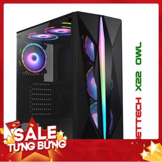 Vỏ case viettech x22 có sẵn rải led rgb