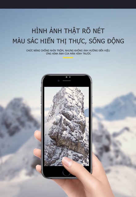 Kính cường lực chống nhìn trộm Iphone Full màn ip /7plus/8/8plus/x/xs/xs max/11/11 pro/11promax/12promax/13promax