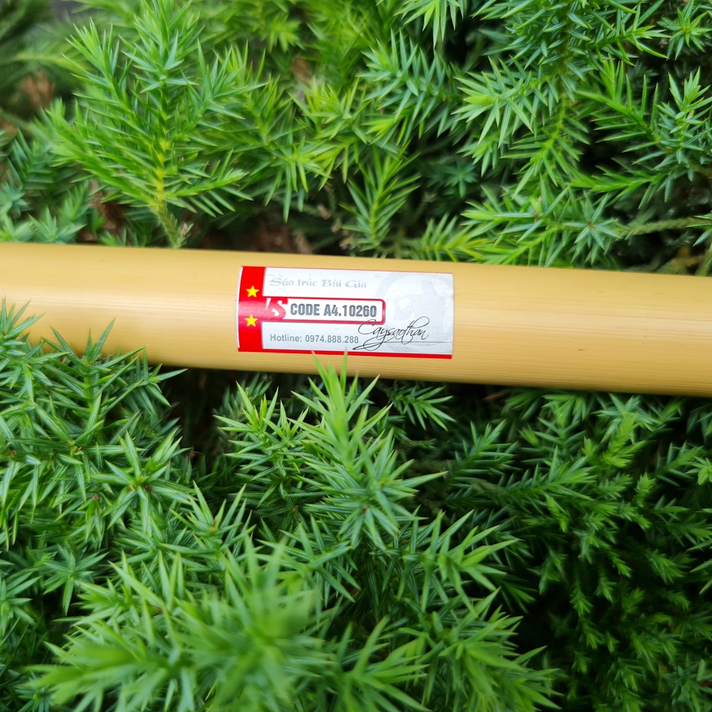 Sáo trúc dòng VS2 Tone La Trầm  Nứa Nam - Sáo Trúc Bùi Gia chính hãng