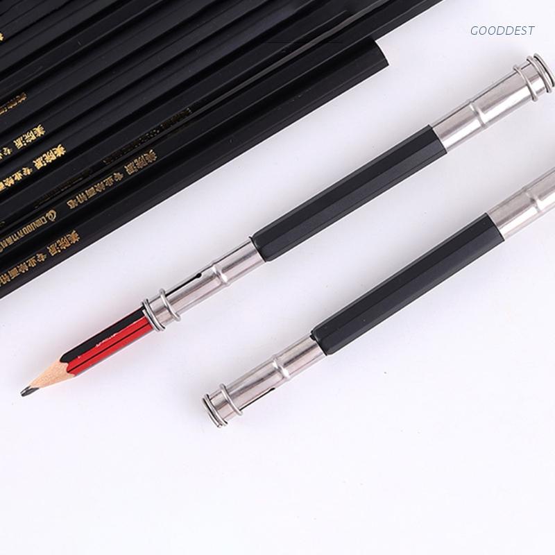 Set 2 dụng cụ kéo dài bút chì 2 đầu cho viết kẻ mắt trang điểm