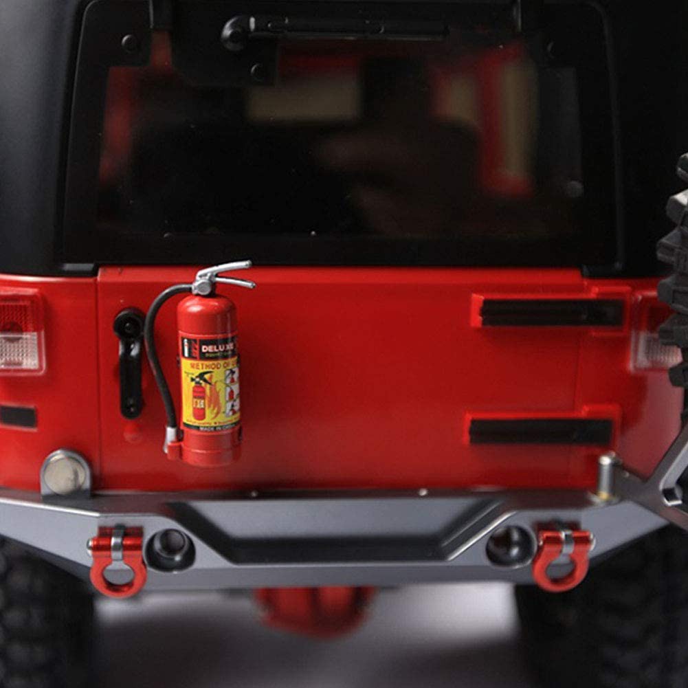 Mô Hình Bình Chữa Cháy Mini Và Bộ Phụ Kiện Cho Xe Địa Hình Rc Tỷ Lệ 1 / 10 Trục Scx10 Traxxas Trx4