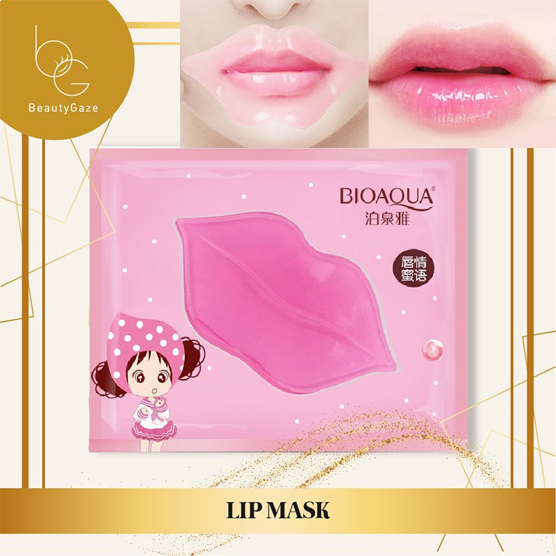 (Hàng Mới Về) Mặt Nạ Môi Bioaqua Dưỡng Ẩm Hiệu Quả