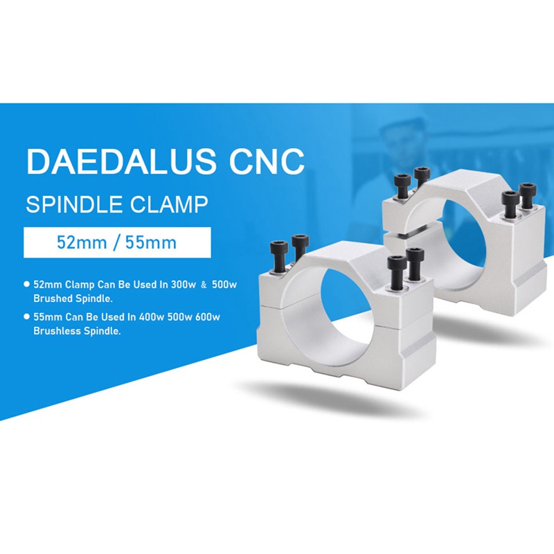 Giá Đỡ Máy Tiện CNC Bằng Nhôm Kèm 4 Ốc Vít Cố Định Cho Động Cơ 300W 400W 500W