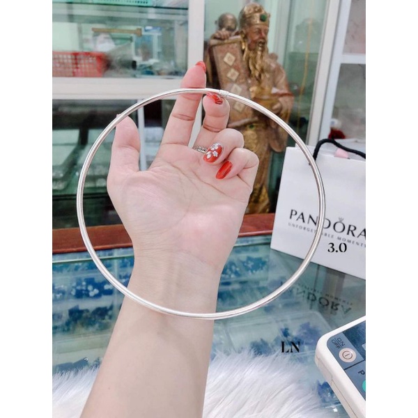 BỘ KIỀNG TRÒN TRƠN BẠC TA- KIỀNG NỮ